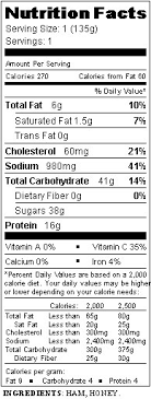our menu s nutrition labels csb sju