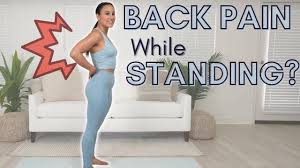 exercises for back pain while standing