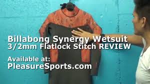Billabong 302 Synergy Wetsuit 3 2mm Flatlock Womens Wetsuit