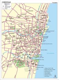 Of area on the earth's surface. Chennai Road Map Road Map Of Chennai City Tamil Nadu India