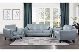 9460aq Homelegance Spivey Leather Sofa