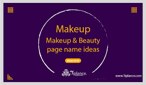 131 makeup beauty page name ideas