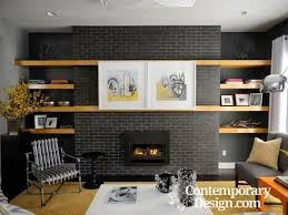best color to paint brick fireplace