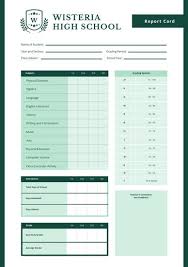Customize 10 016 Report Card Templates Online Canva