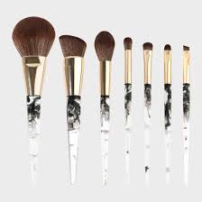 makeup brush with ink drops forever