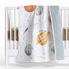 Outer Space Organic Cotton Baby Bedding