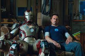 Tony stark and iron man