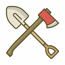 Axe Shovel Tool Tools Icon