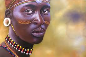 maasai warrior art of tanzania