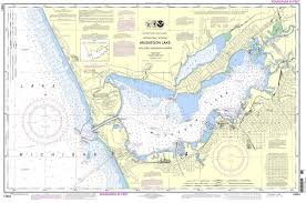 Noaa Nautical Chart 14934 Muskegon Lake And Muskegon Harbor