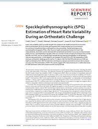 estimation of rate variability