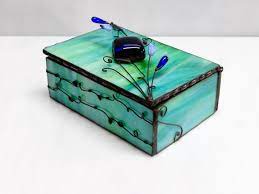 Glass Box Stained Glass Box Jewelry Box