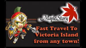Maplestory Gms How To Fast Travel To Victoria Island From