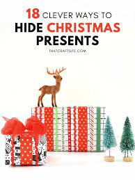 hide christmas presents