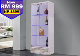 High Gloss Display Cabinet With Led