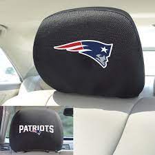 New England Patriots Headrest Cover