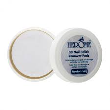 caring nail polish remover pads 30pcs