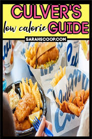 culver s low calorie guide sarah scoop