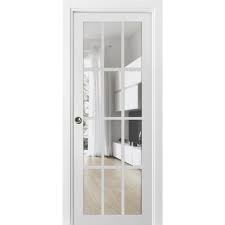 Sliding French Pocket Door With Clear