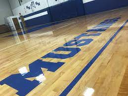 gym floor refinishing hardwood floor