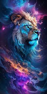 lion in e nebula wallpaper
