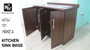 a kitchen sink base kitchen cabinet