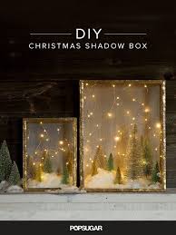 Diy Christmas Shadow Box Popsugar Home Middle East