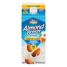 blue diamond almond breeze vanilla hint