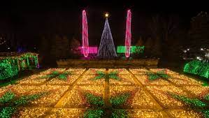 nc s holiday light shows glow with