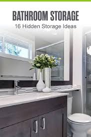 16 Smart Bathroom Storage Ideas
