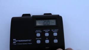 Intermatic Model Hb88or Digital Astronomical Timer How To Reset