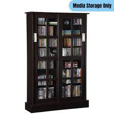 7 Shelves Cd Dvd Media Cabinet