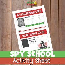 I love the create thinking that comes along creating a spy kit with your kids is a fun way to encourage pretend play while exposing them to a. Spy Kids Activities Free Printables For Your Budding James Bond