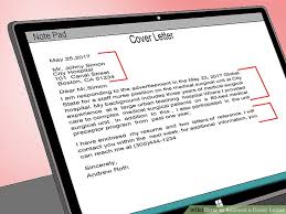 How to Address a Cover Letter    Steps  with Pictures    wikiHow doctors signature Cover Letter Layout