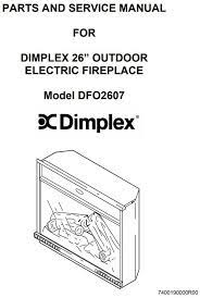 Dimplex Fireplace Replacement Parts