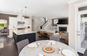 Instead of having a kitchen isolated from the home's social areas, open plan kitchens combined with dining and lounging areas are practical and draw people together. 48 Open Concept Kitchen Living Room And Dining Room Floor Plan Ideas Home Stratosphere