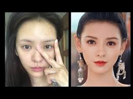 chinese actress without makeup part 2