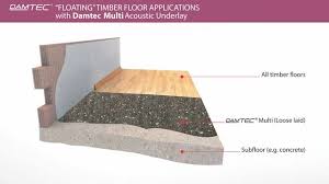 floating timber flooring applications