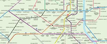 magenta line metro route in delhi