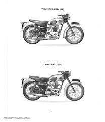 tr6 motorcycle parts manual