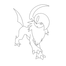 Jump to navigationjump to search. Free Absol Lineart By Behindclosedeyes00 On Deviantart Pokemon Coloring Pages Pokemon Coloring Pokemon Template