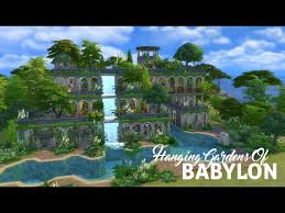 Sims 4 Sd Build Hanging Gardens Of