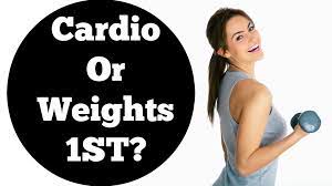 first cardio or strength training