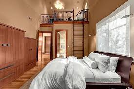 Small Bedroom With High Ceilings