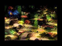 butchart gardens in victoria at night