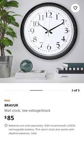 Ikea Wall Clock Furniture Home
