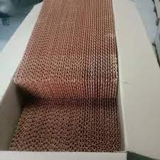 Brown And Green Brown Material: Cellulose Evaporative Cooling Pad Size  900MMX600MMX200MM at Rs 350/square feet in Delhi