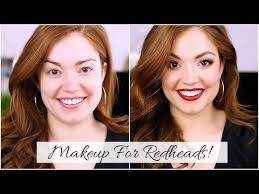 makeup tutorial for redheads makeup