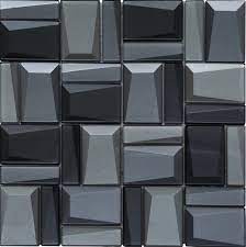 facets beveled glass mosaic marquise