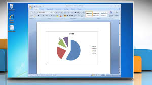 How To Rotate The Slices In A Pie Chart In Word 2007